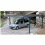 IRFTS Carport solaire en kit Shadow Solar - 1 ou 2 voitures - 8 à 12 panneaux - 2,4 à 3,6 kWc - Option LED - Récupération eaux