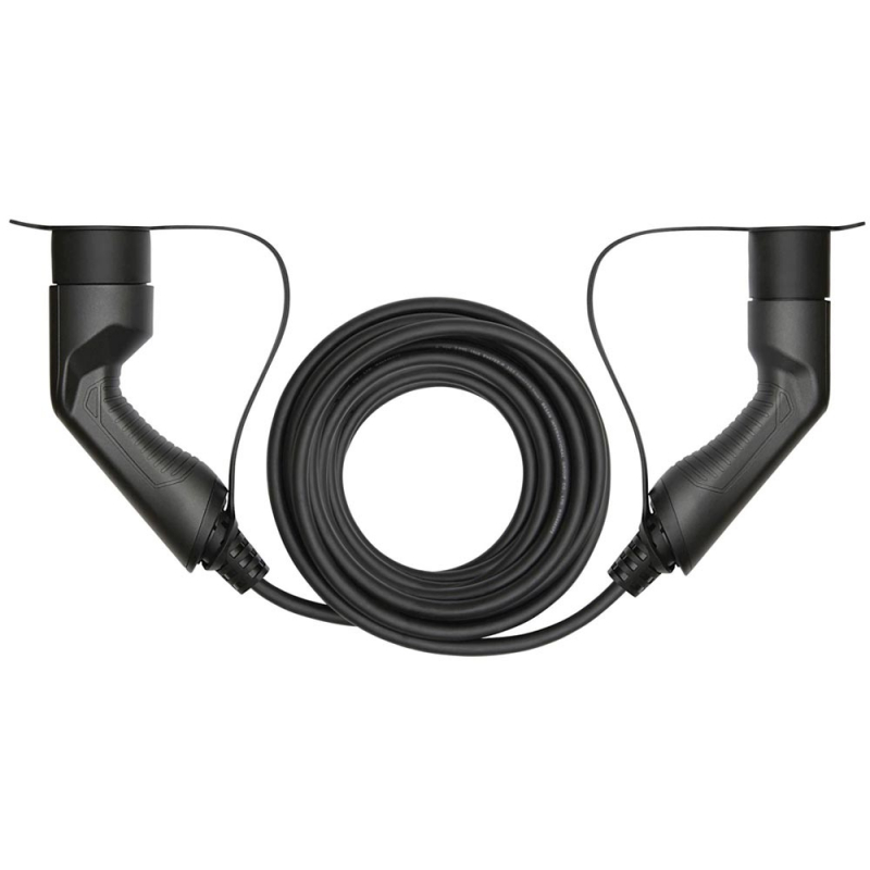 CARPLUG Câble de recharge Noir - Type 2 - Type 1 - 5m - 7,4kW (1