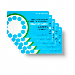 Cartes RFID - compatibles EVBOX uniquement - pack de 5 cartes