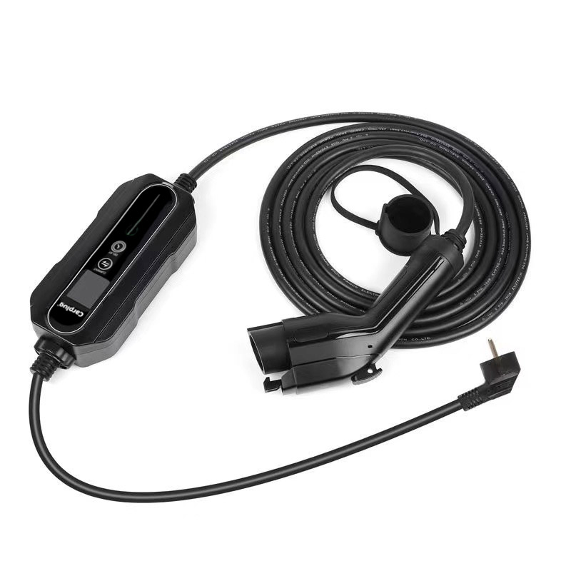 BESEN Chargeur portable - Type1 - réglable 10A / 16A - Câble 6m - Prise CEE  16A - PCD020T1 - Bornes mobiles - Carplug