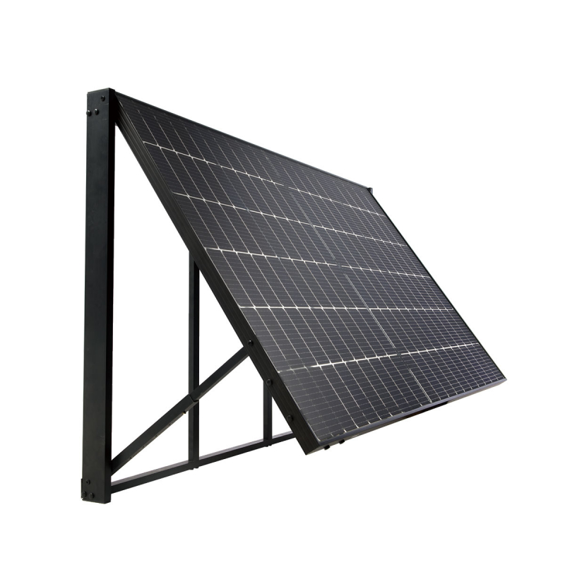 SOLARION Kit Starter panneau solaire Plug & Play 400W - sol & mur - livré  monté - Kit solaire Plug & Play - Carplug