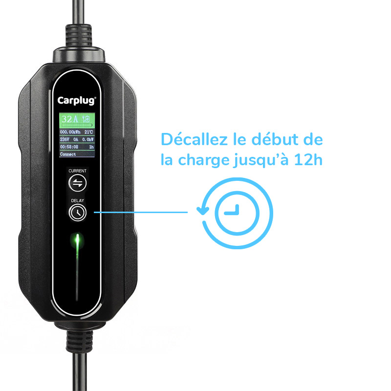 Chargeur mobile Voiture Électrique 7kW - 32A – Type 2 - Price CEE