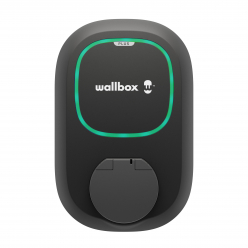 WALLBOX Borne de recharge Pulsar Plus Socket - T2S Type 2 - 1,4 à 22kW - triphasé - Bluetooth - Wifi