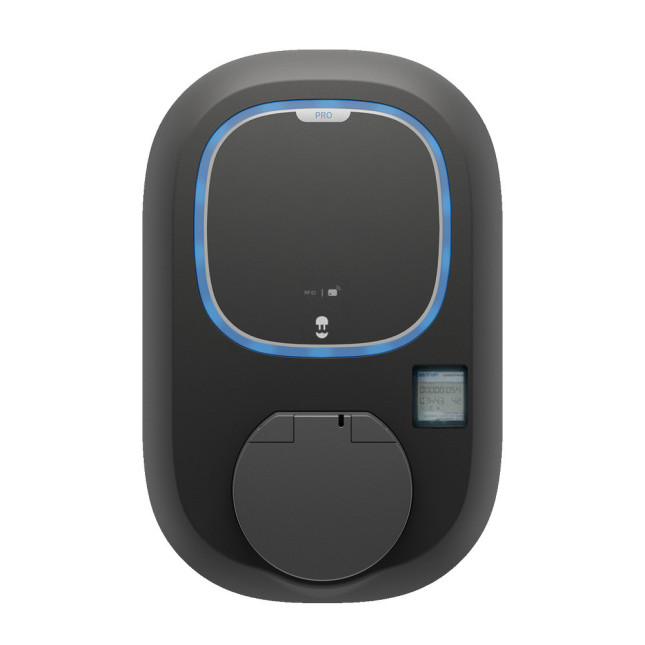 WALLBOX Borne de recharge Pulsar Pro Socket - MID - Type 2S - 1,4 à 22kW - RFID - WiFi & 4G - idéale pour parking d'entreprise