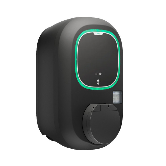 WALLBOX Borne de recharge Pulsar Pro Socket - MID - Type 2S - 1,4 à 22kW - RFID - WiFi & 4G - idéale pour parking d'entreprise