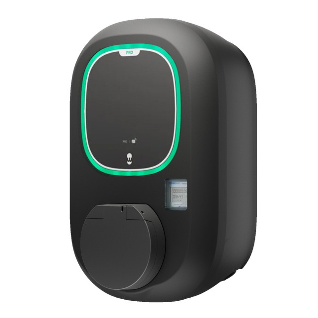 WALLBOX Borne de recharge Pulsar Pro Socket - MID - Type 2S - 1,4 à 22kW - RFID - WiFi & 4G - idéale pour parking d'entreprise
