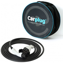 CARPLUG Câble de recharge - Type 2 - Type 2 - 7m - 7,4kW (1 phase 32A) - T2 T2 + Housse